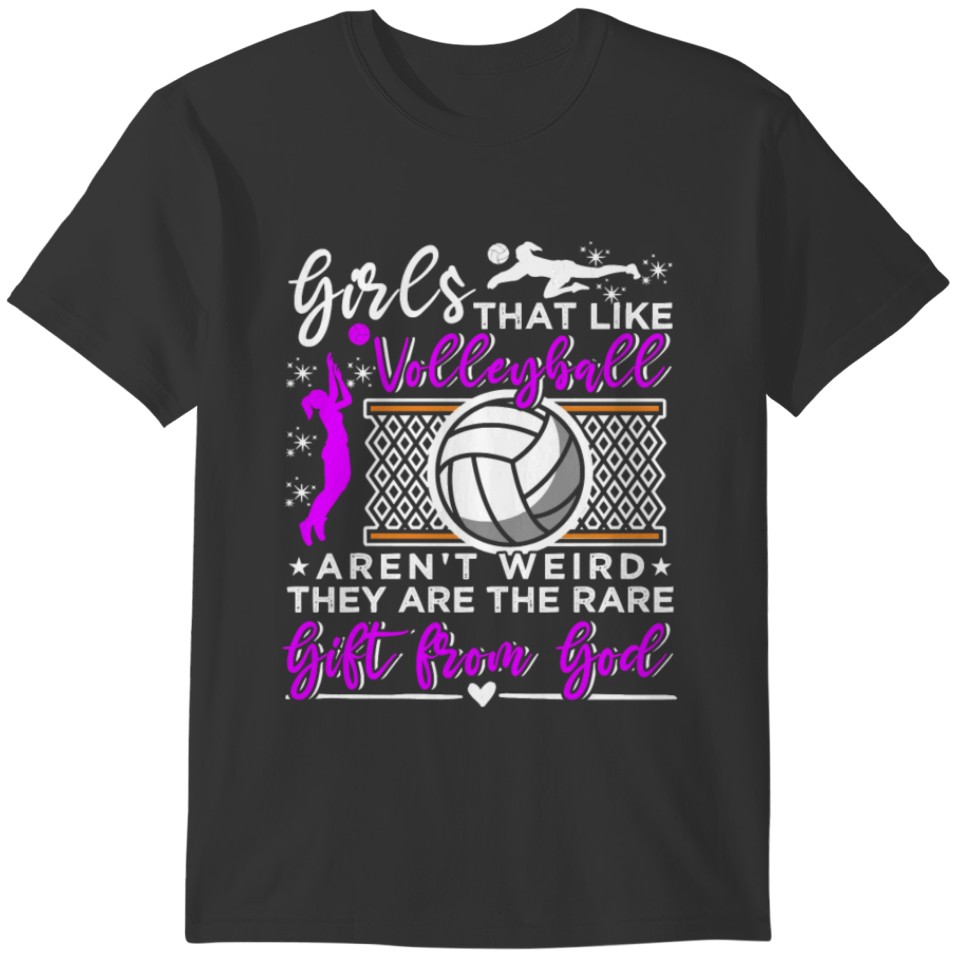 Volleyball Girls That Like Arent Weird626 coach T-shirt