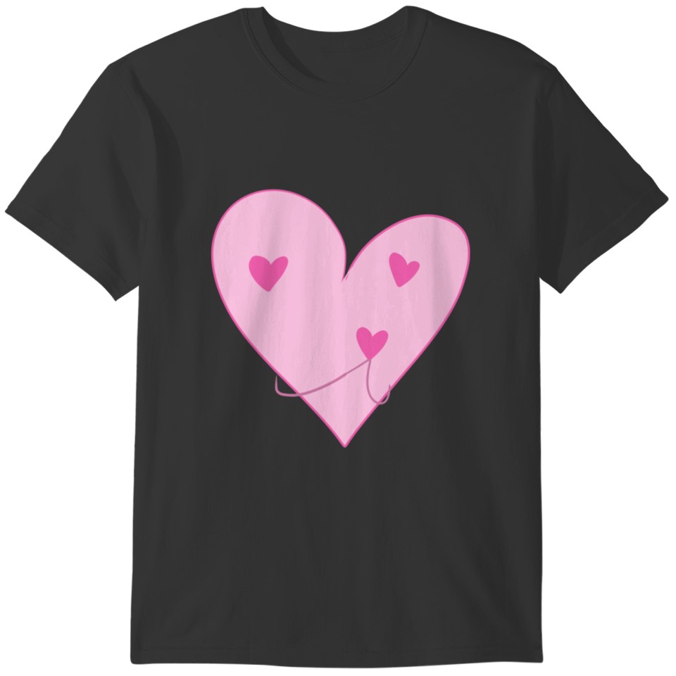 Heart pink icon T-shirt