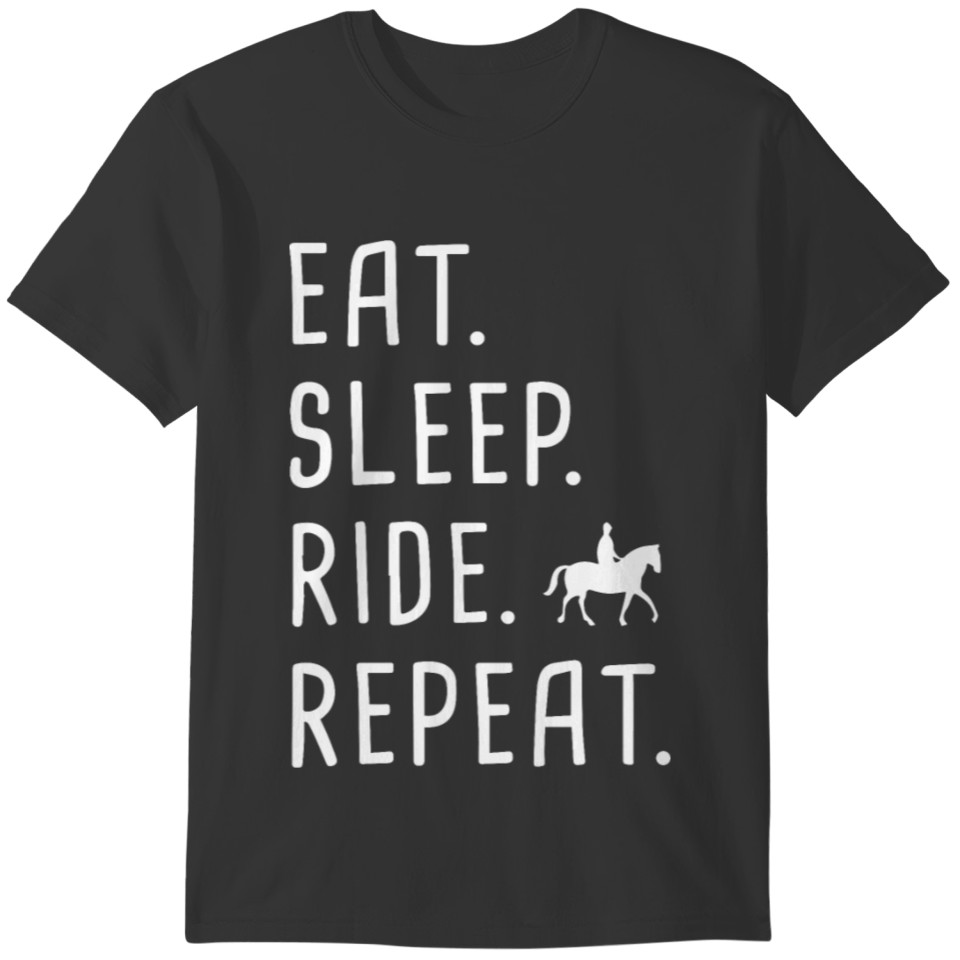 Eat Sleep Ride Repeat T-shirt