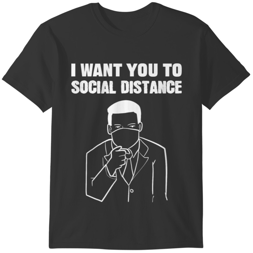 Social Distance Health Care Worker Gift T-shirt