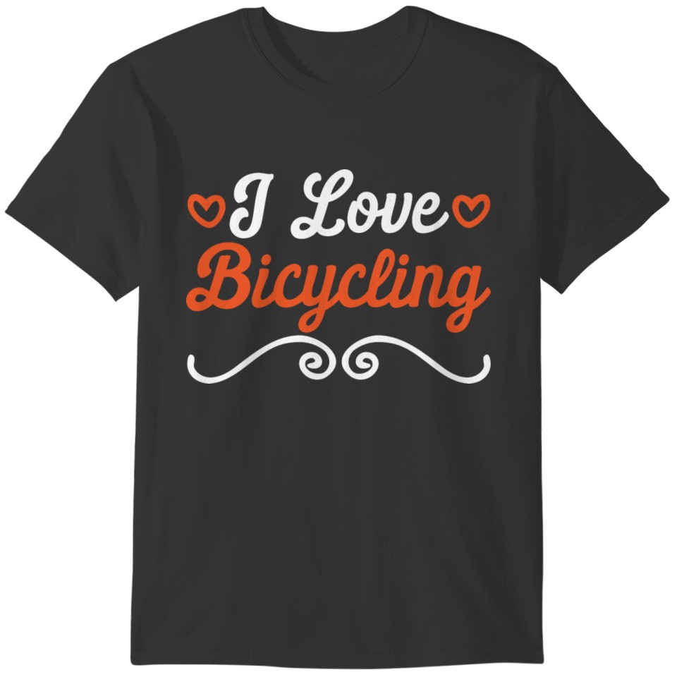I love cycling T-shirt