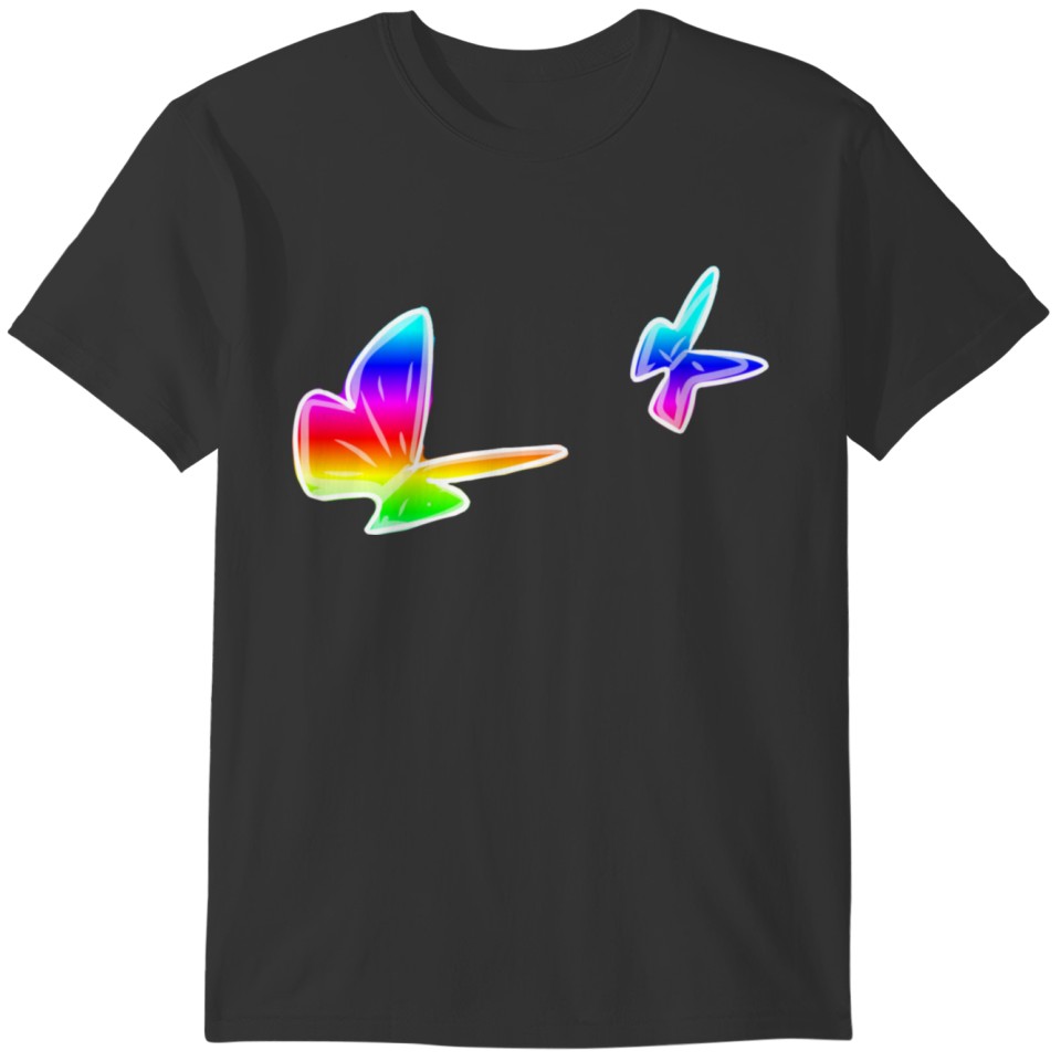 Colorful butterflies Butterfly colorful icon T-shirt