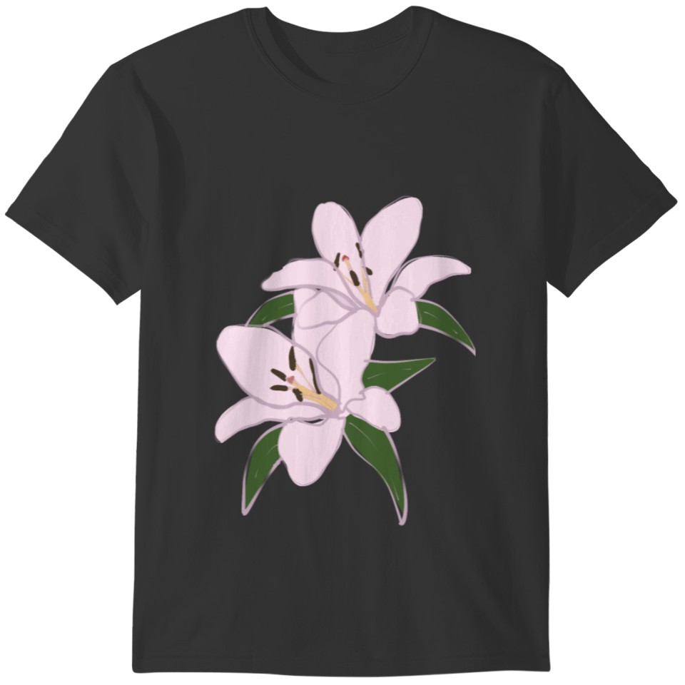 Pure pink lily T-shirt