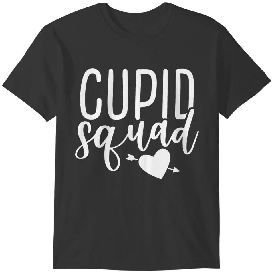 Cupid Squad Valentine's Day Love Couple Cute T-shirt