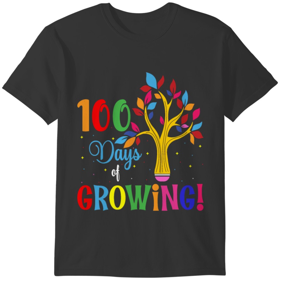 100 Days growing T-shirt