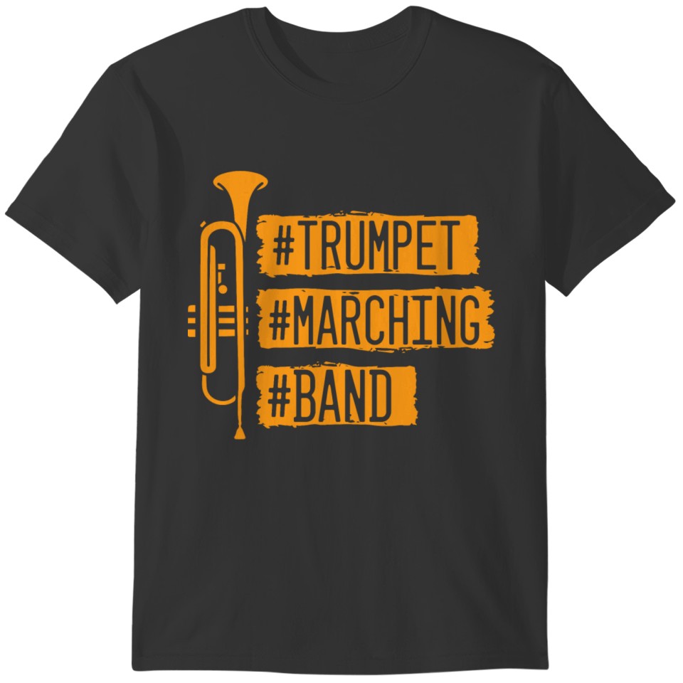 Trumpet marching ban T-shirt