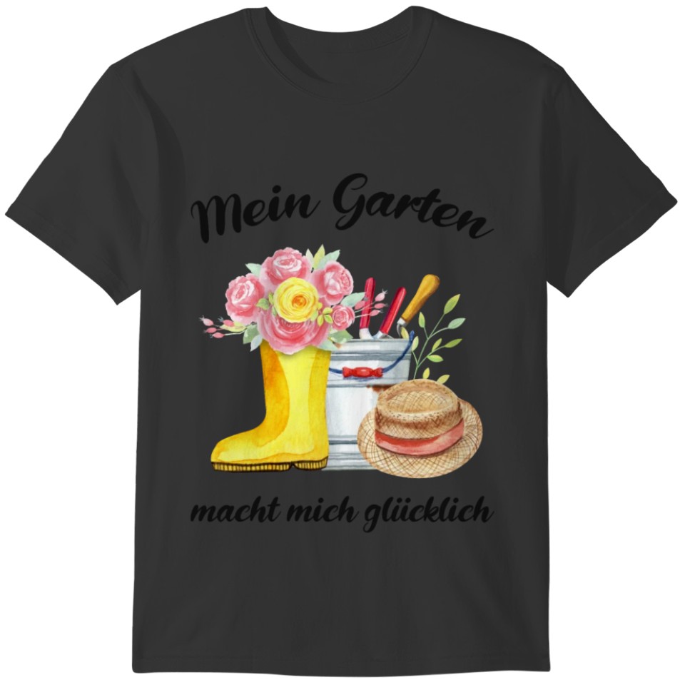 Garden Quote Hobby Gardener Gift Idea T-shirt