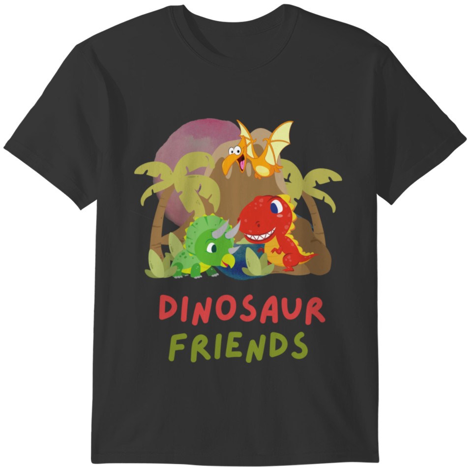 Dinosaur Friends T-shirt