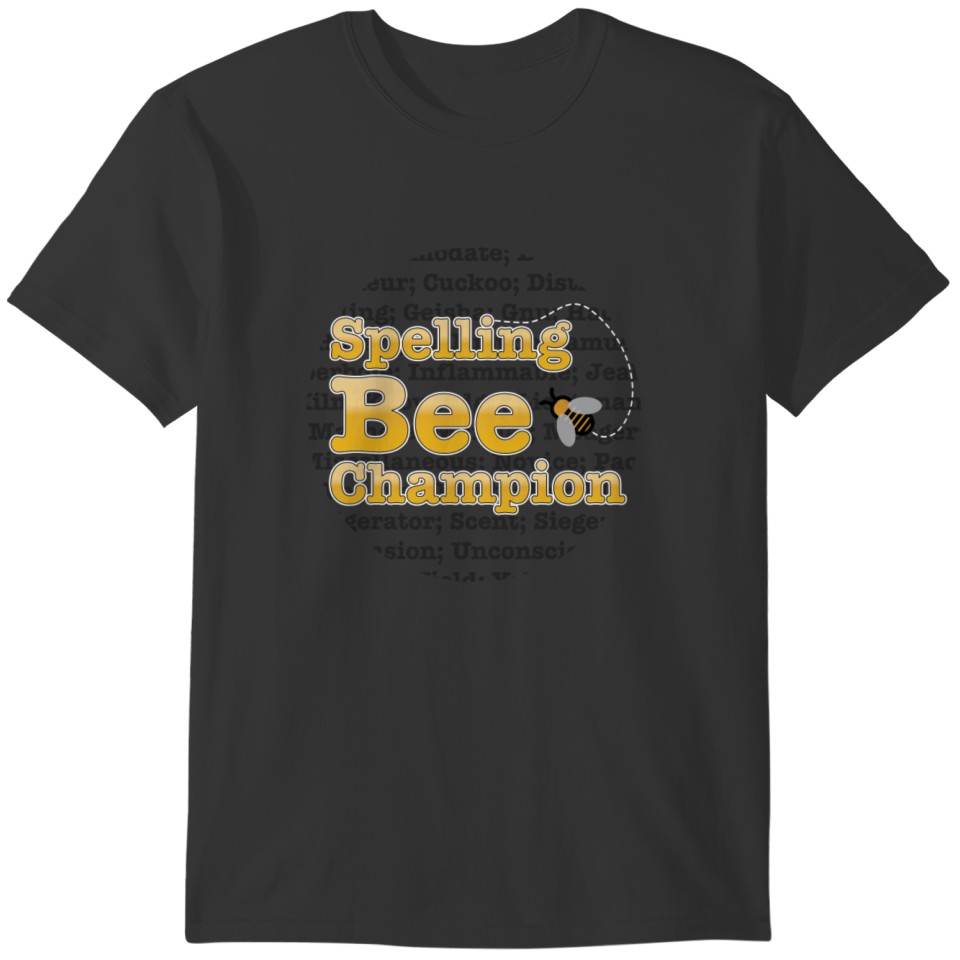 Spelling Bee - Champion T-shirt