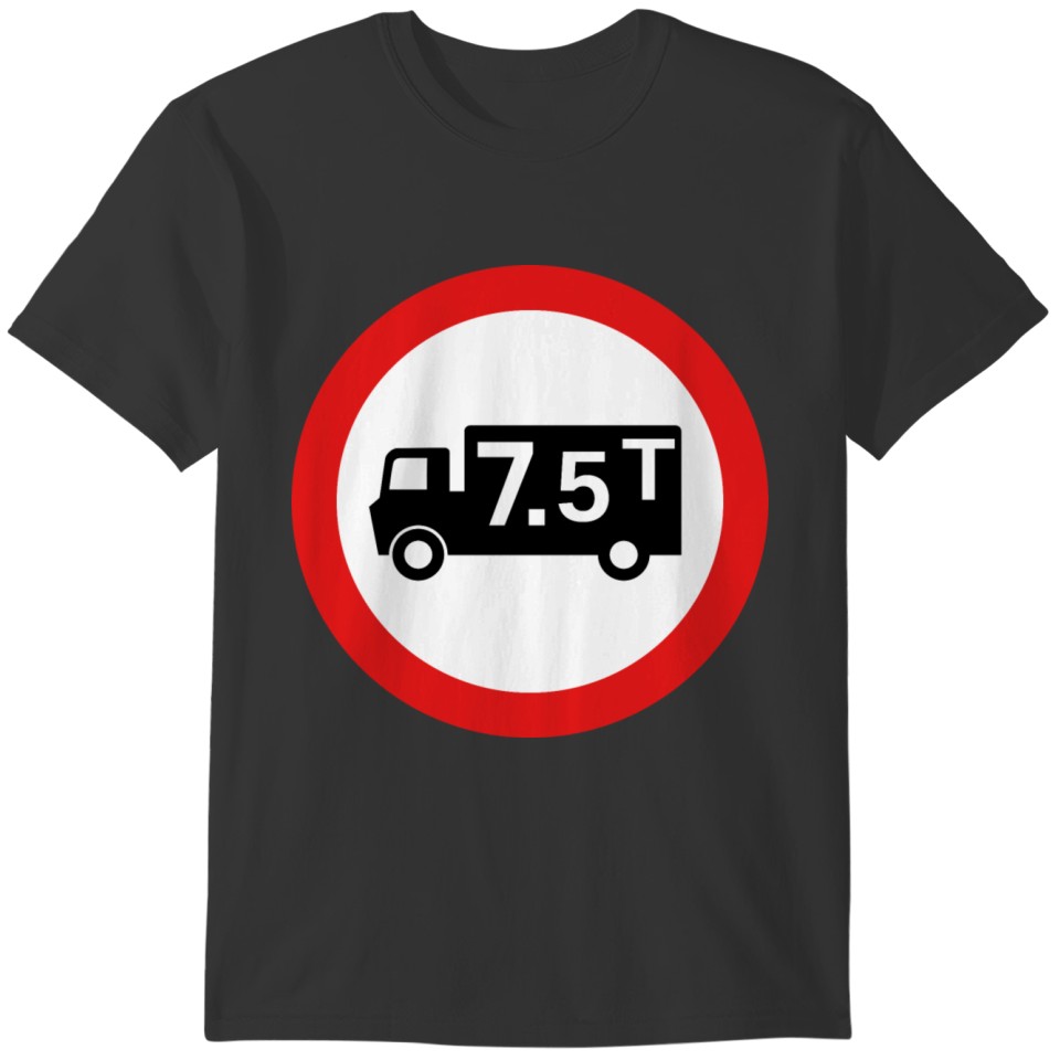 7.5 T Truck T-shirt