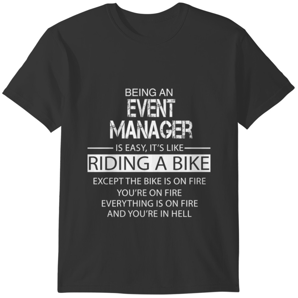 Event Manager T-shirt