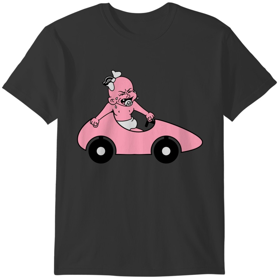 car driving license girl girl woman female bitch a T-shirt
