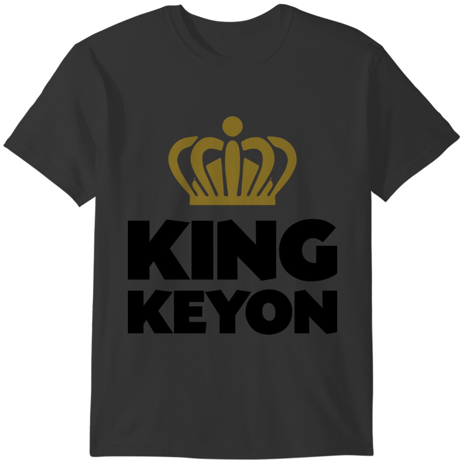 King keyon name thing crown T-shirt