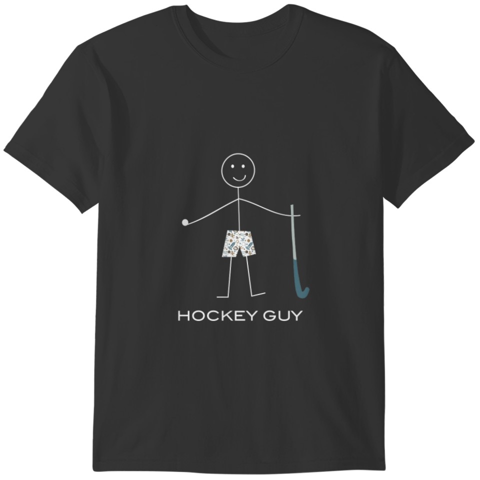 Funny Field Hockey Design Men, Hockey Gifts T-shirt
