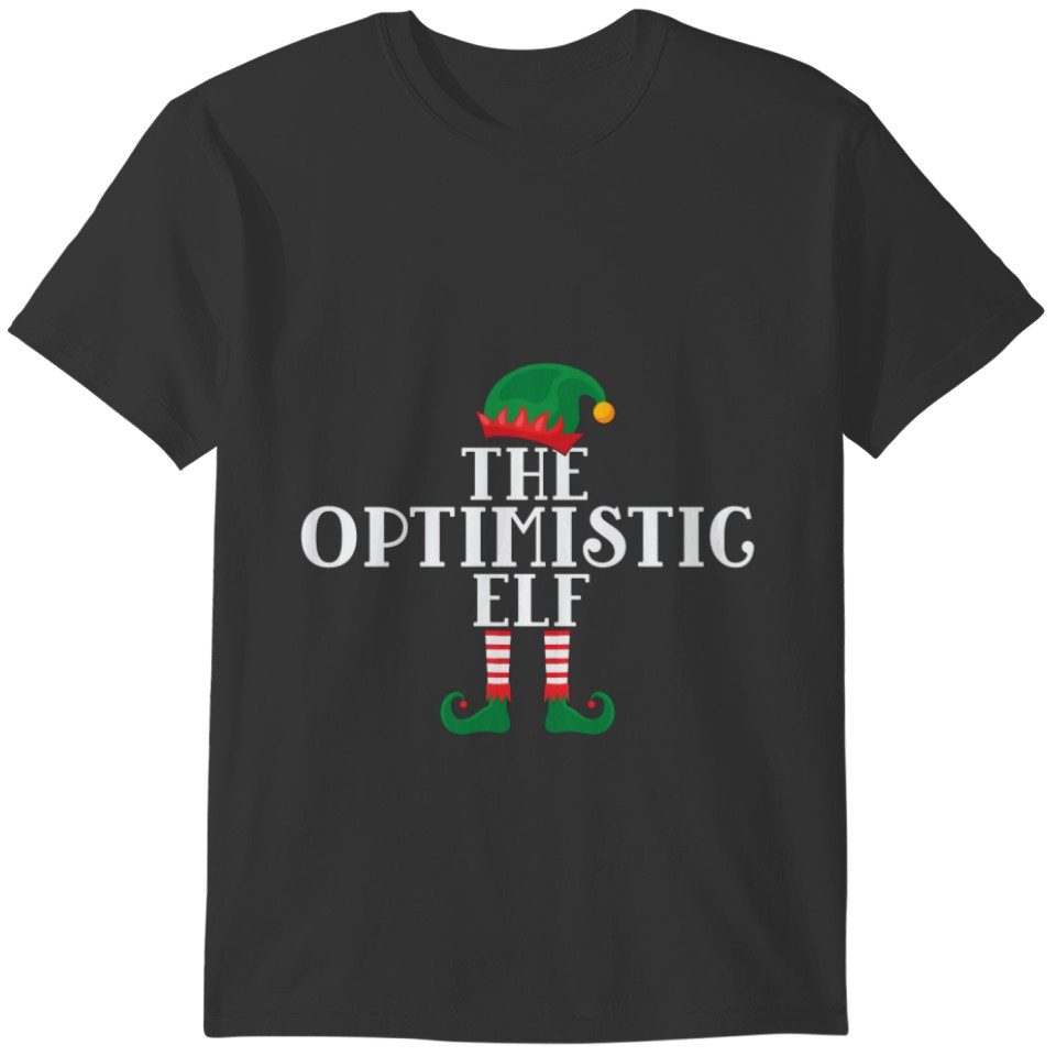 Cute Optimistic Elf Sweat T-shirt