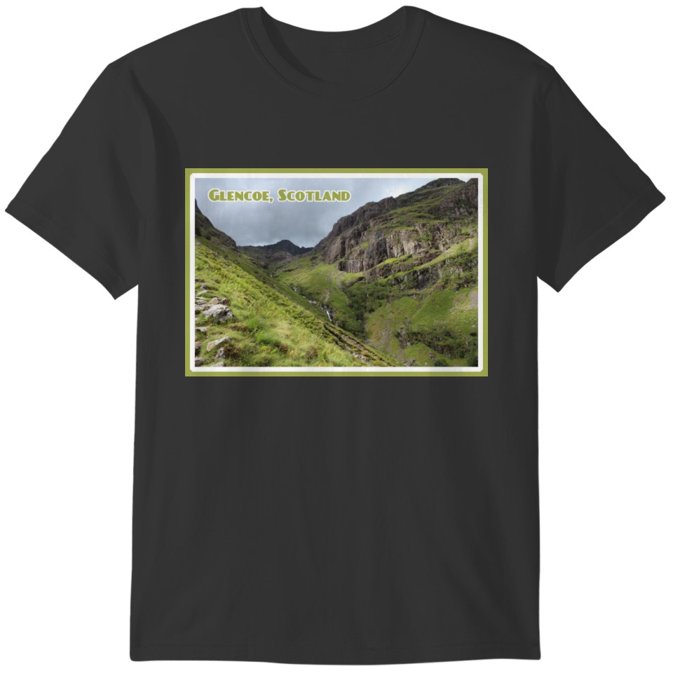 Three Sisters of Glencoe, Mountains, Scotland T-shirt