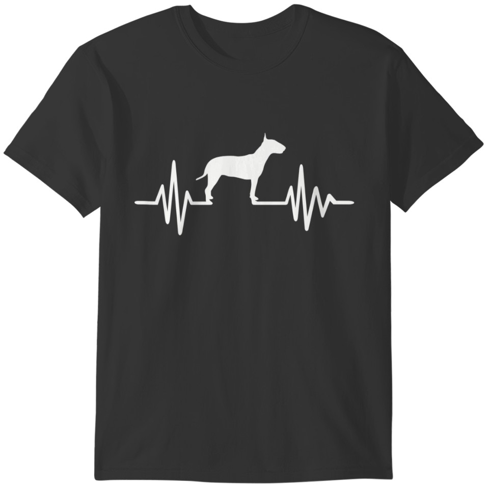 Bull terrier frequency T-shirt