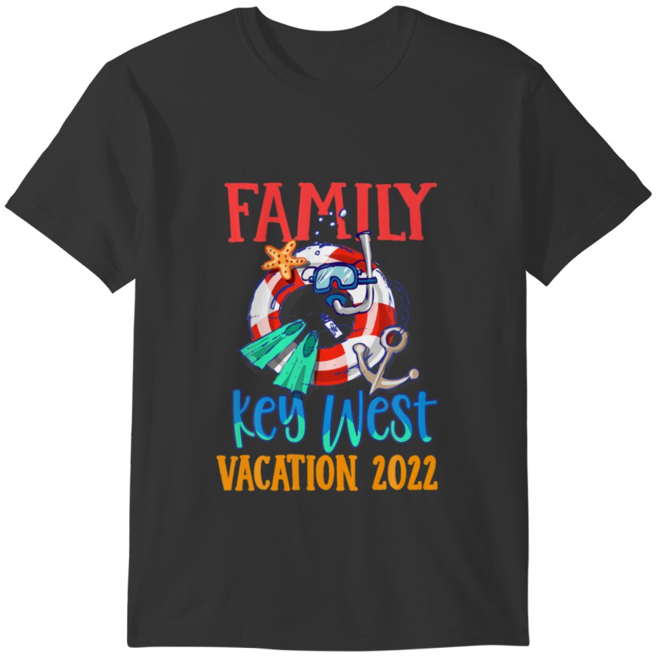 Key West Florida 2022 Matching Family Group Vacati T-shirt