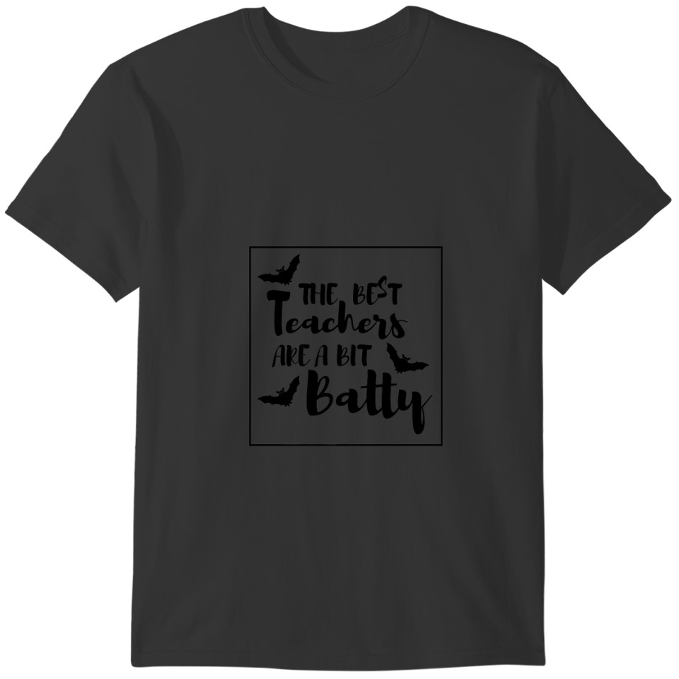 Funny Halloween Teacher Graphic The Best Teachers T-shirt