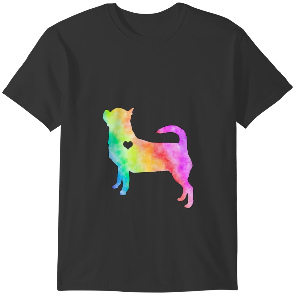 Tie Dye Chihuahua T-shirt