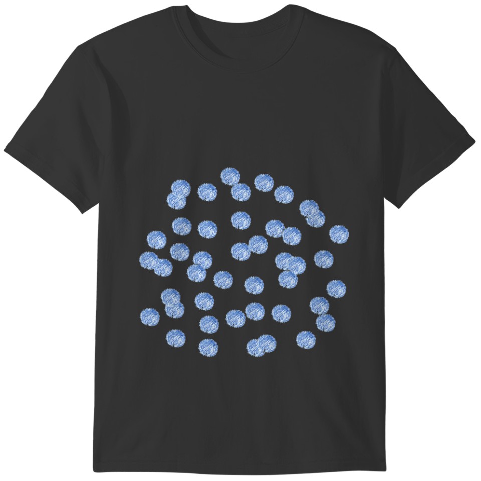 Blue Polka Dots Baby Jersey T-shirt