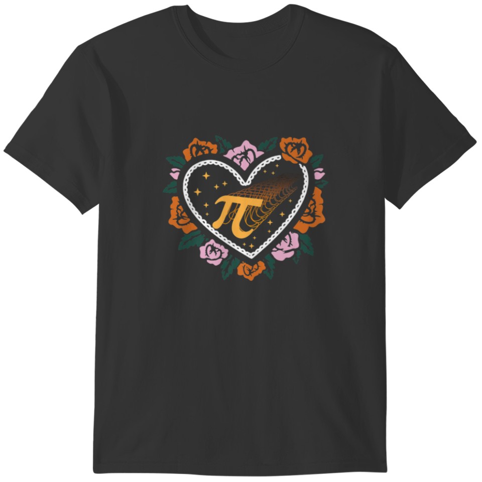Pi Day Pi Symbol Fading To Infinity Math Teacher M T-shirt