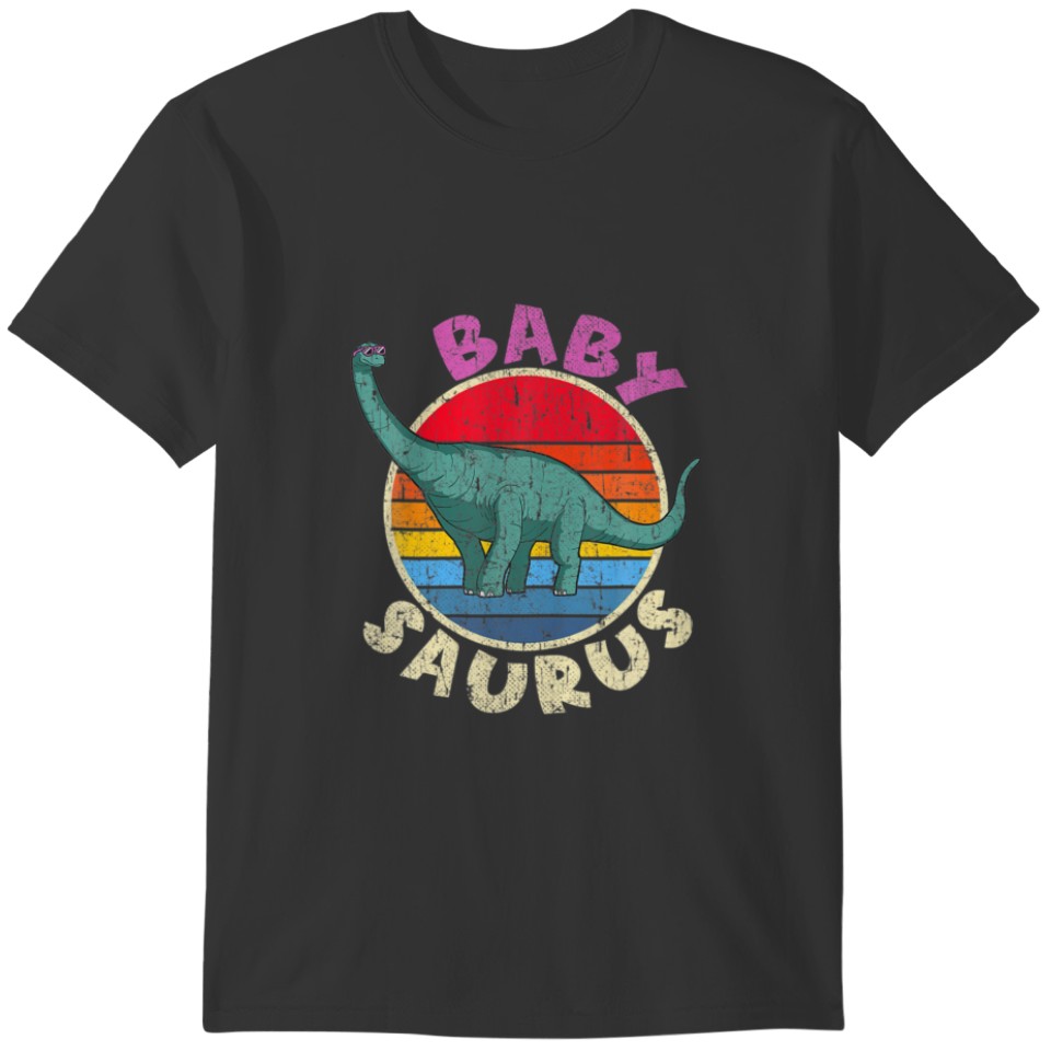 Baby Saurus I Brachiosaurus Diplodocus I Family Ma T-shirt