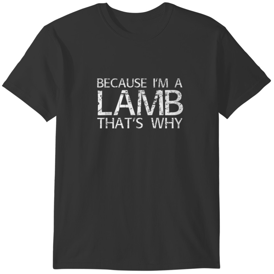 LAMB Gift Funny Surname Family Tree Birthday Reuni T-shirt
