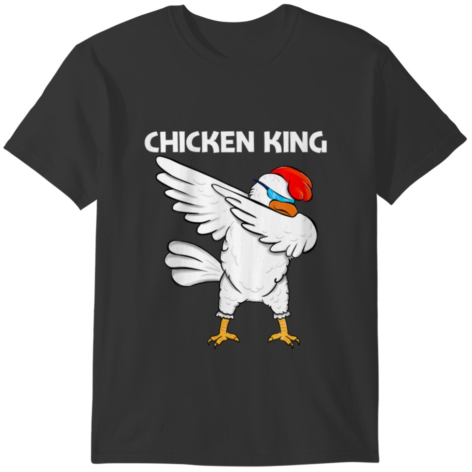 Cool Chicken Design For Men Dad Rooster Animal Bir T-shirt