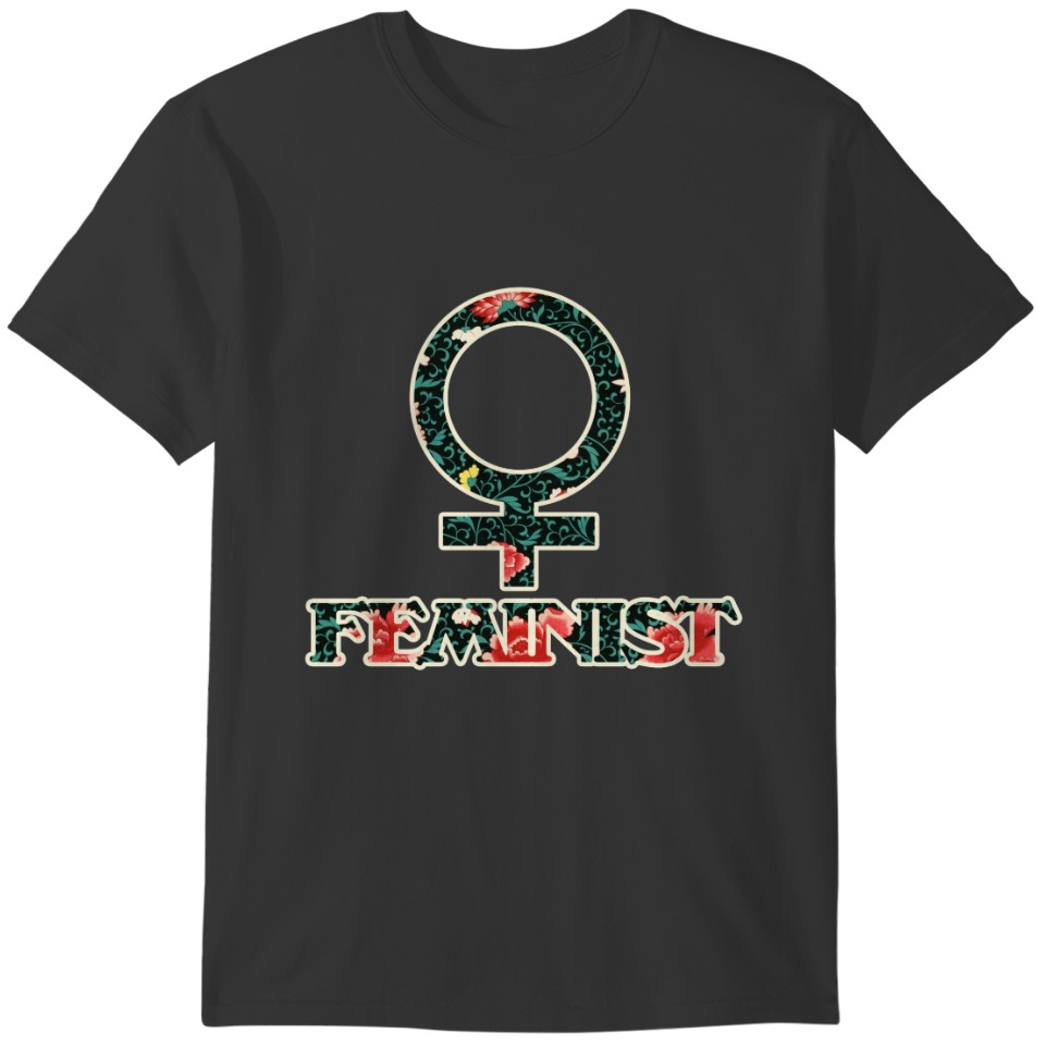 Shabby Chic Feminist T-shirt
