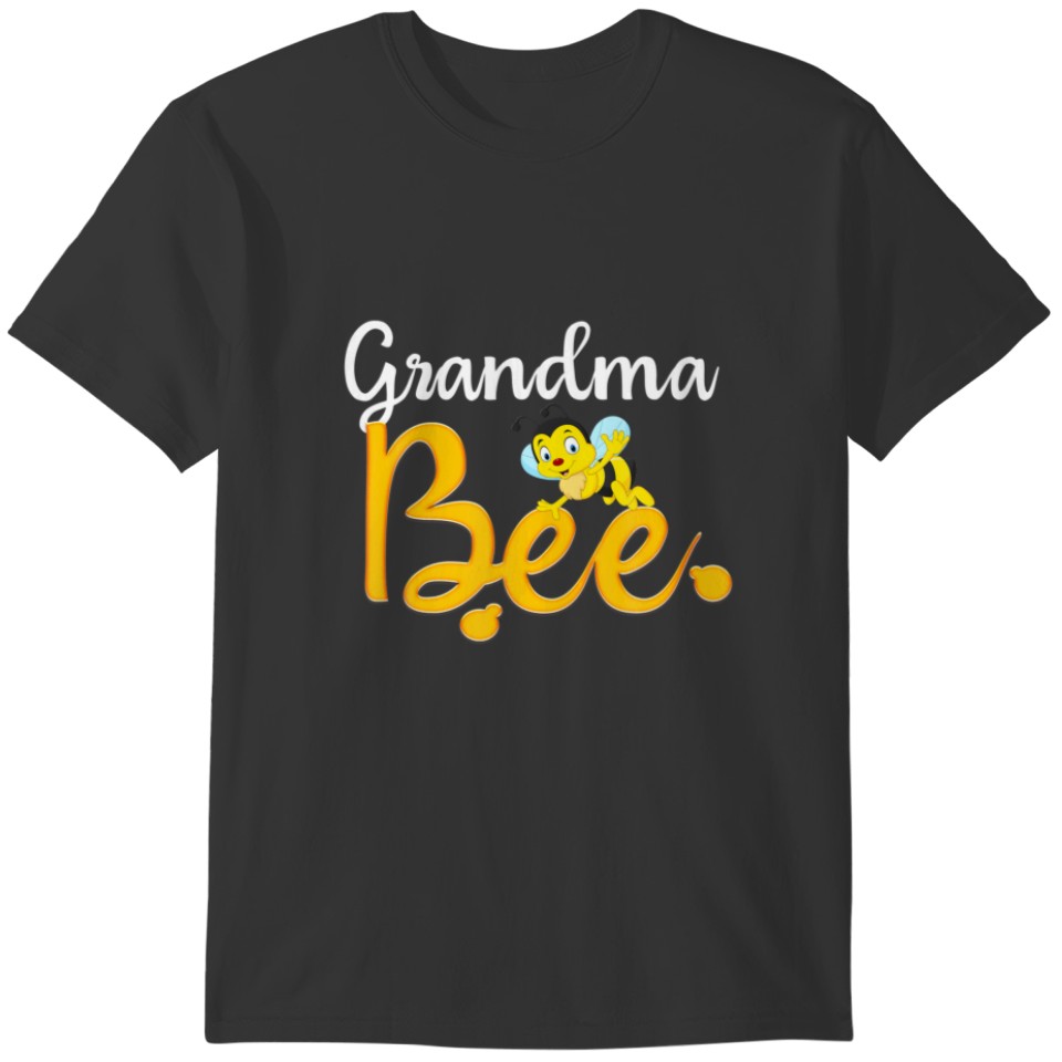 Grandma Bee Matching Family First Bee Day Outfits T-shirt