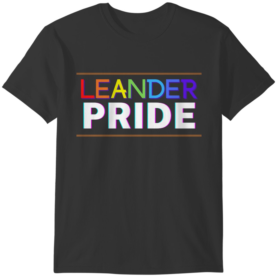 Leander PRIDE Zip Up T-shirt