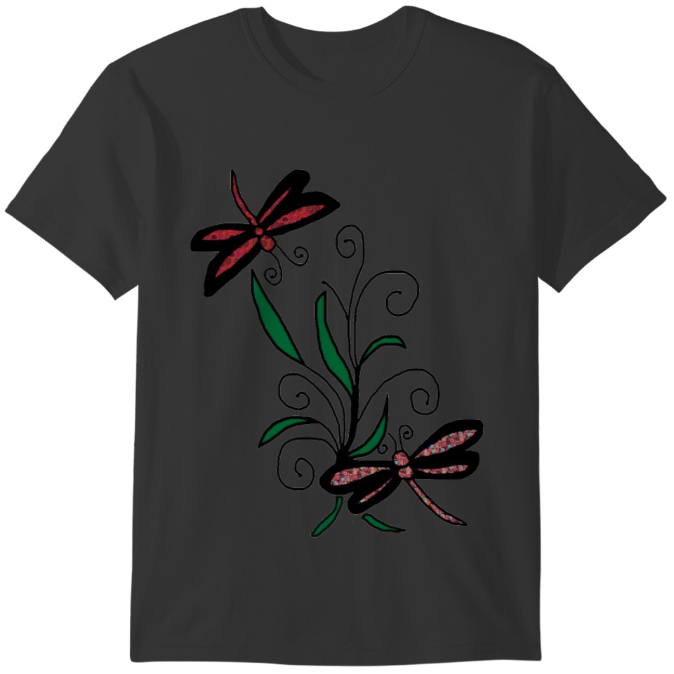 Dragonfly  bouquet T-shirt