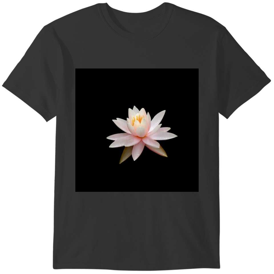 A pink lotus T-shirt