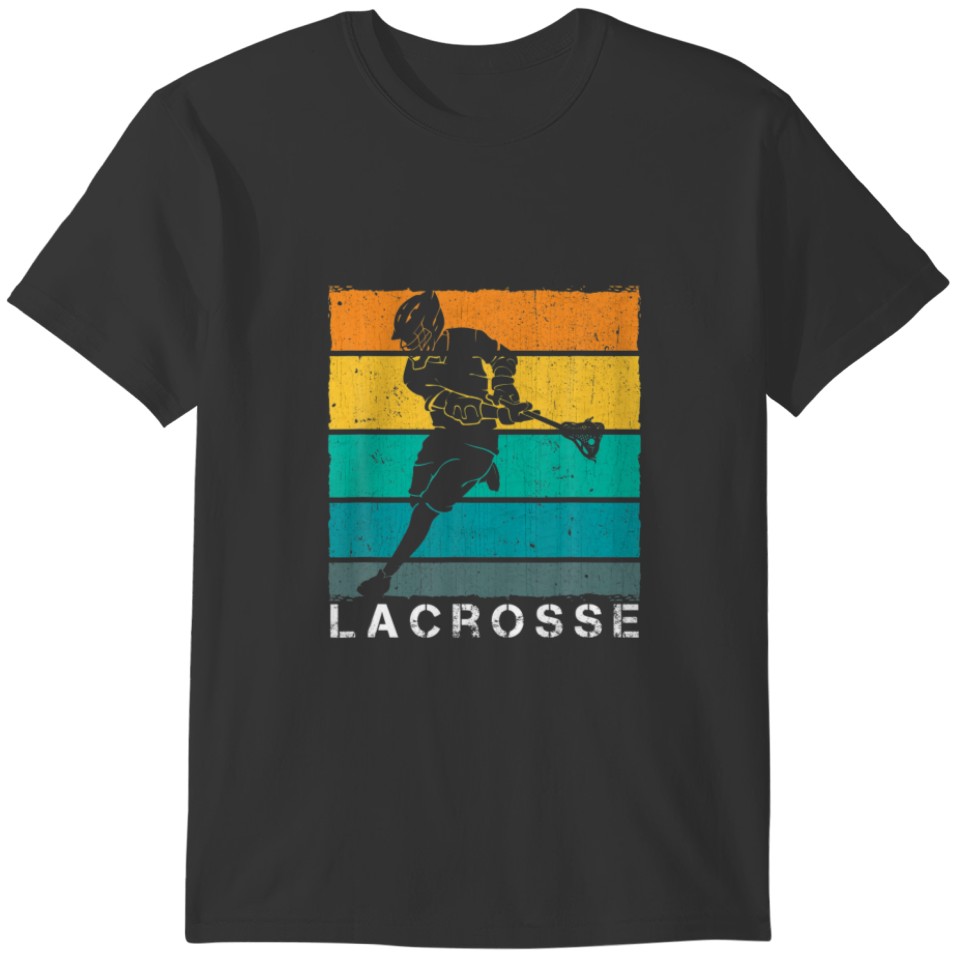 Lacrosse Apparel Vintage Flag Sport T-shirt