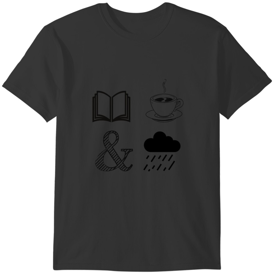 book coffee and the rain - Morning Coffee Polo T-shirt