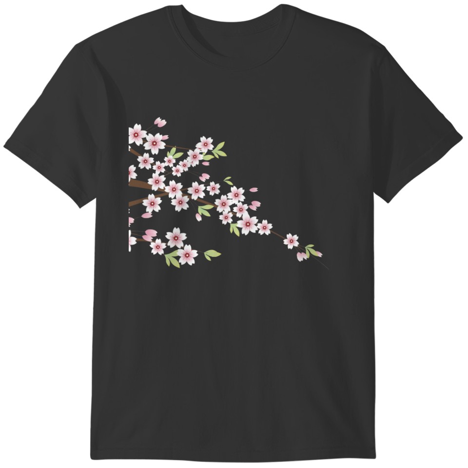 Soft Pink Cherry Blossom T-shirt