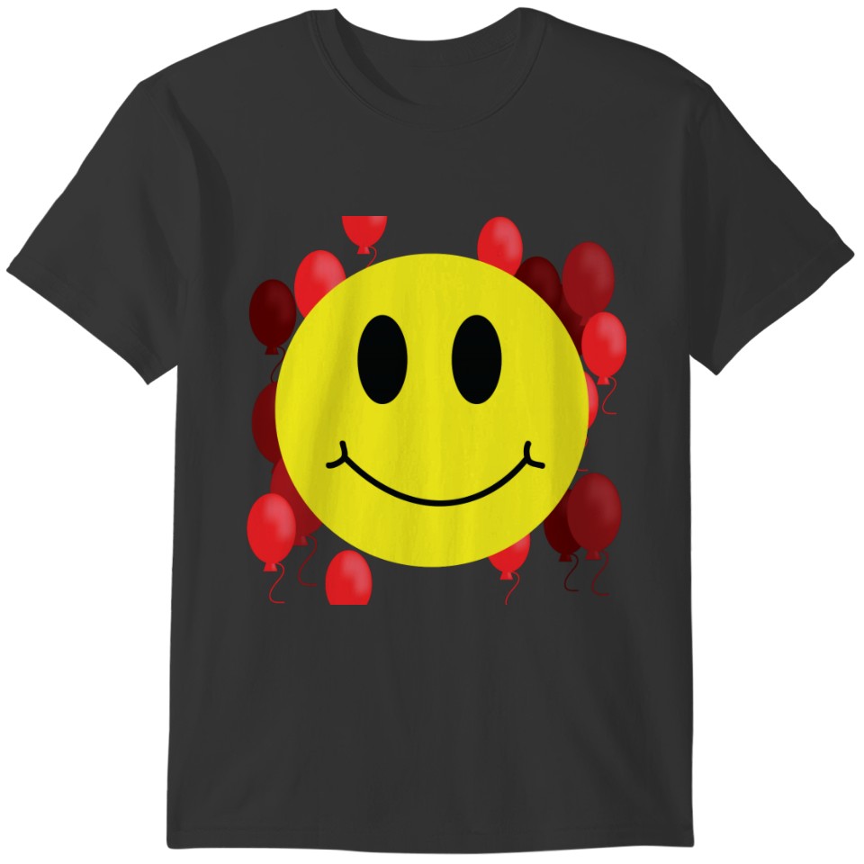 Grin Face with Red Balloons T-shirt