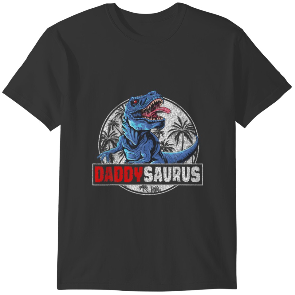Daddysaurus T Rex Dinosaur Family Matching T-shirt
