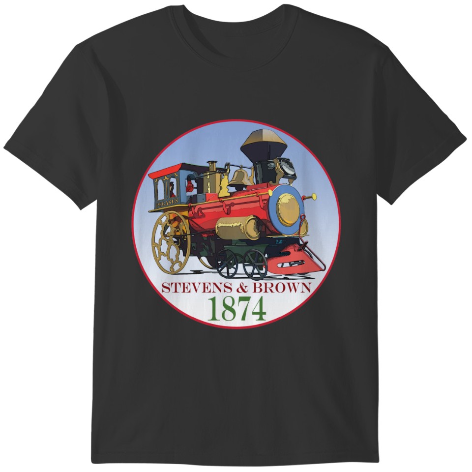 Stevens & Brown Toy Locomotive T-shirt