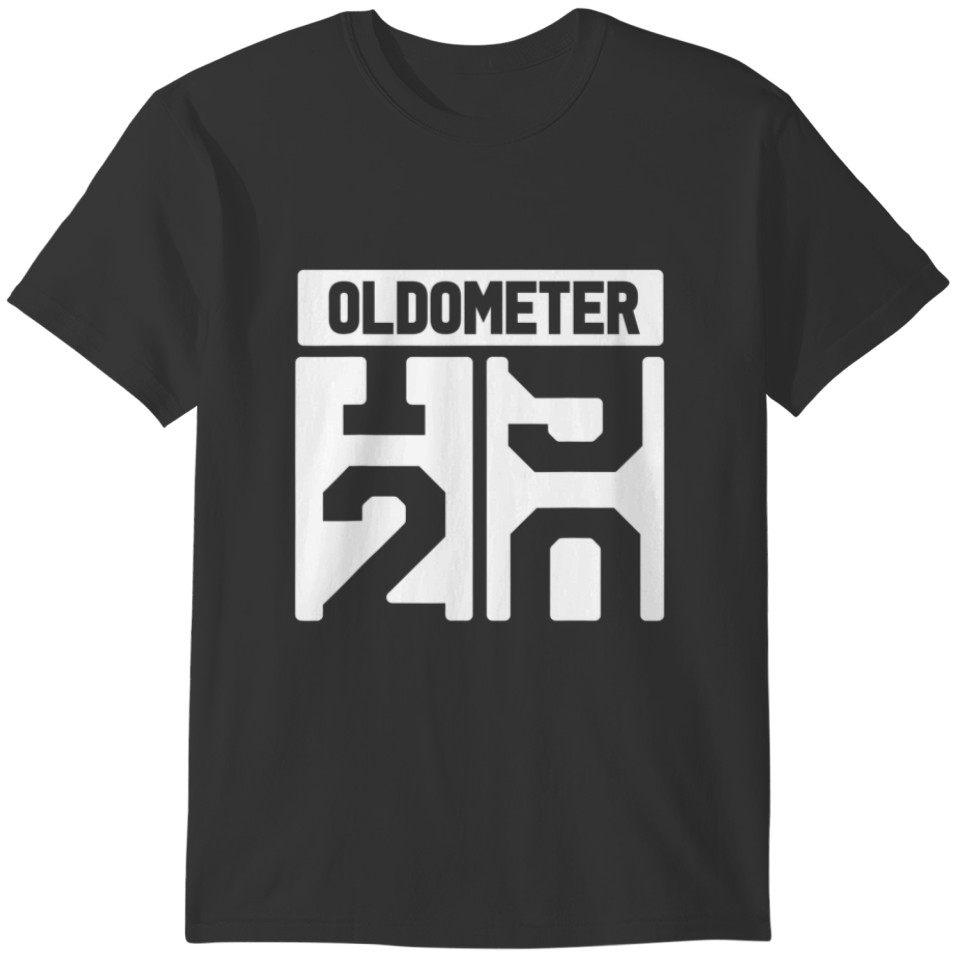 Oldometer 19-20 20Th Birthday Funny Gifts 20 Years T-shirt