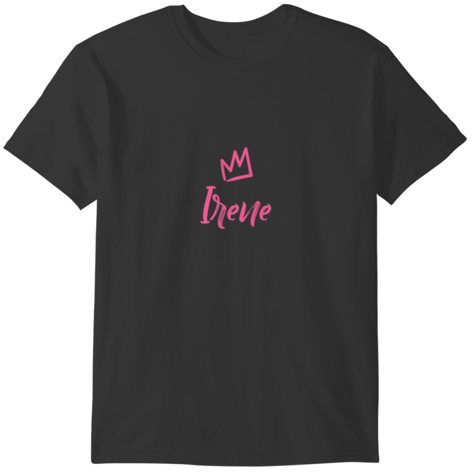 Irene The Queen / Pink Crown T-shirt