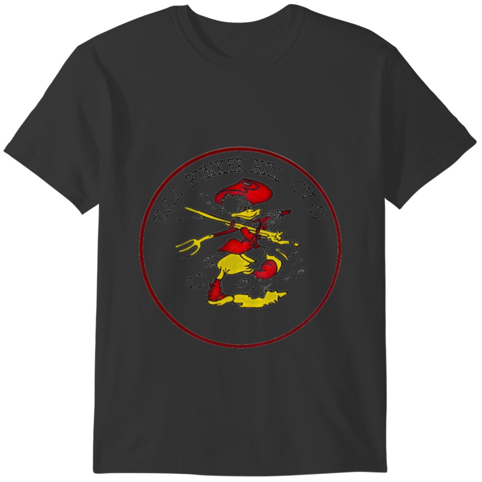 USS Bunker Hill Insignia T-shirt