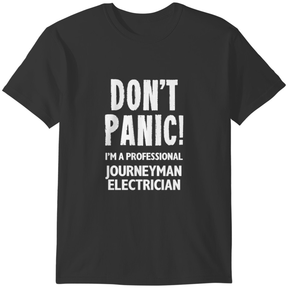 Journeyman Electrician T-shirt