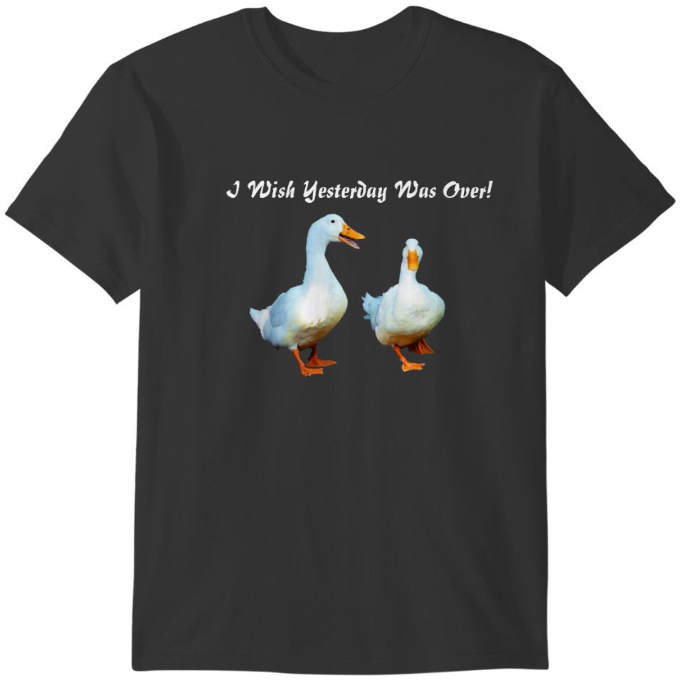 I Wish Double-Sided Ducks T-shirt