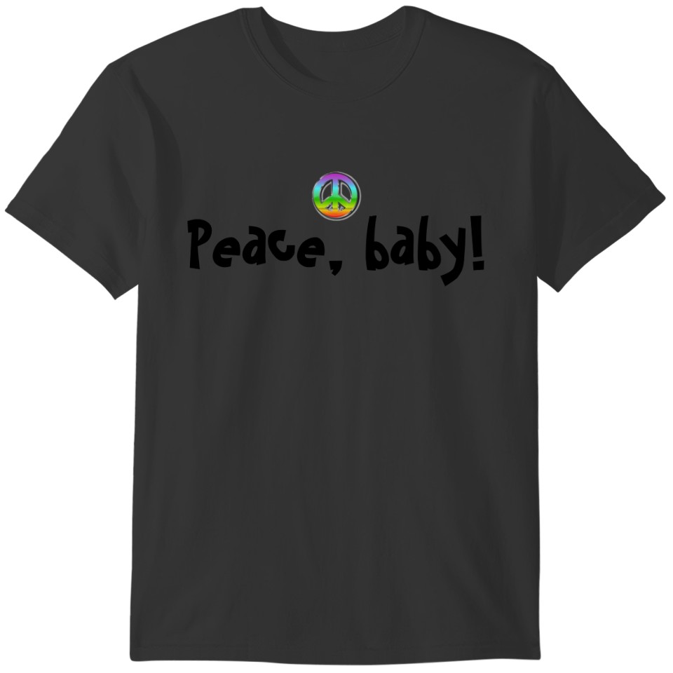 Baby & Kids: Peace, baby! Creeper- girls T-shirt