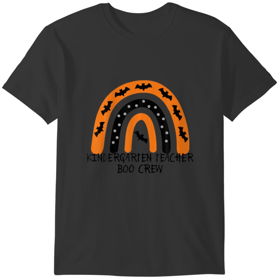 Kinder Boo Crew Kindergarten Fab Boo Lous Hallowee T-shirt