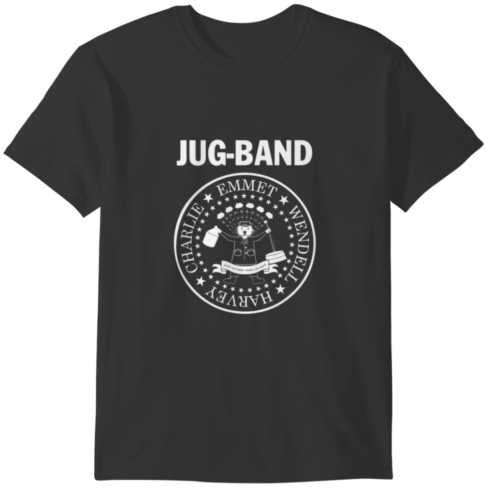 Vintage Jug Band Funny Tv Emmet Christmas Show Roc T-shirt