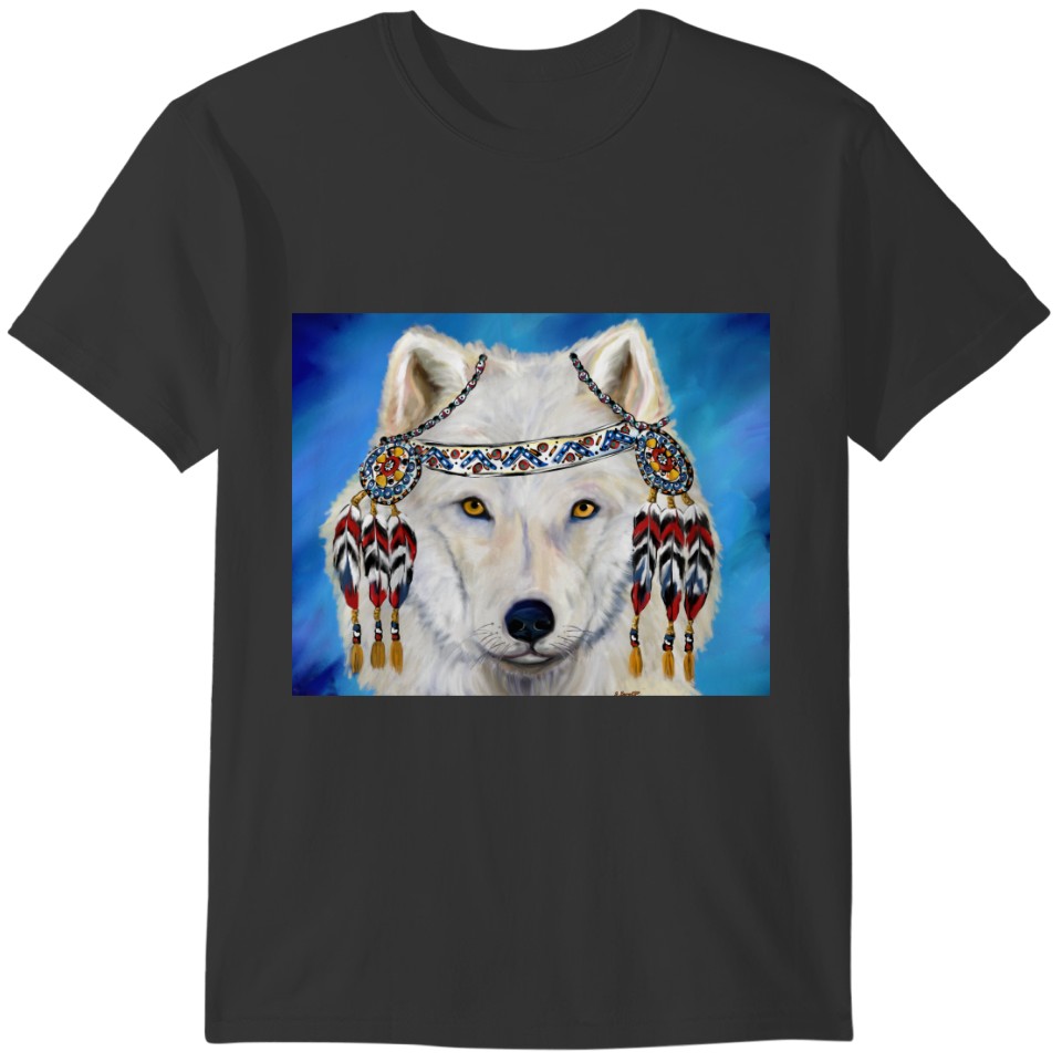 White Wolf Sweat T-shirt