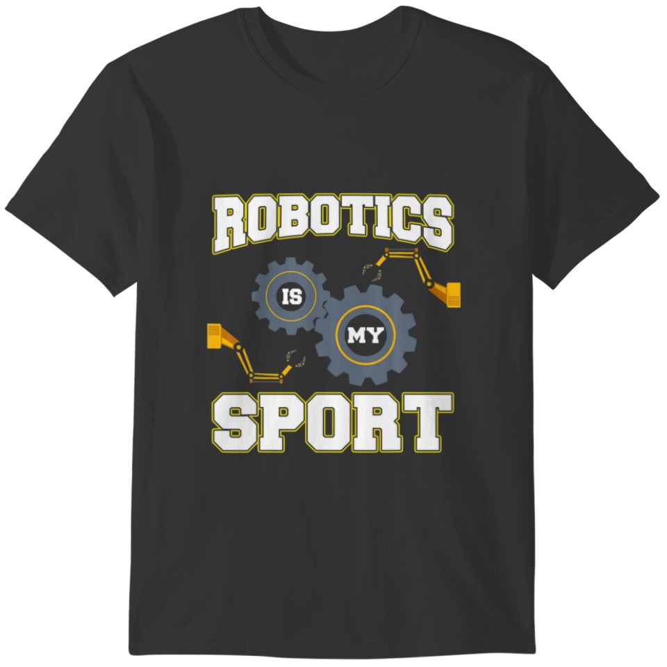 Cool Robotics Art Men Women Robot Engineering Prog T-shirt